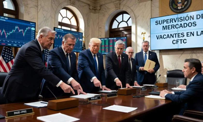 Congresistas de EE. UU. presionan a Trump para llenar vacantes en la CFTC