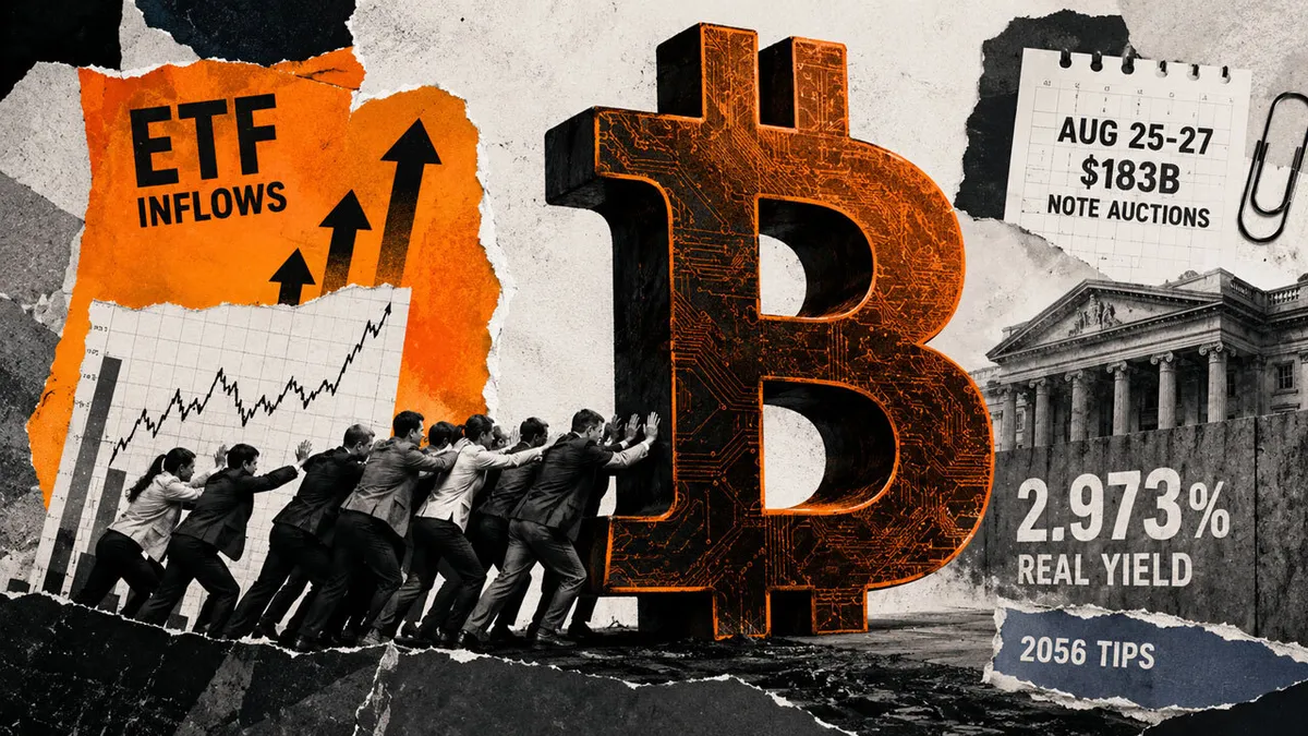 Crypto ETF inflows of $1.61 billion face pressure from Treasury yield spike