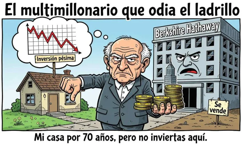 Charlie Munger critica el sector inmobiliario pese a haber hecho su fortuna con él