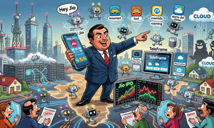 Reliance acelera la apuesta de Jio por la IA en llamadas, apps y hogares de India