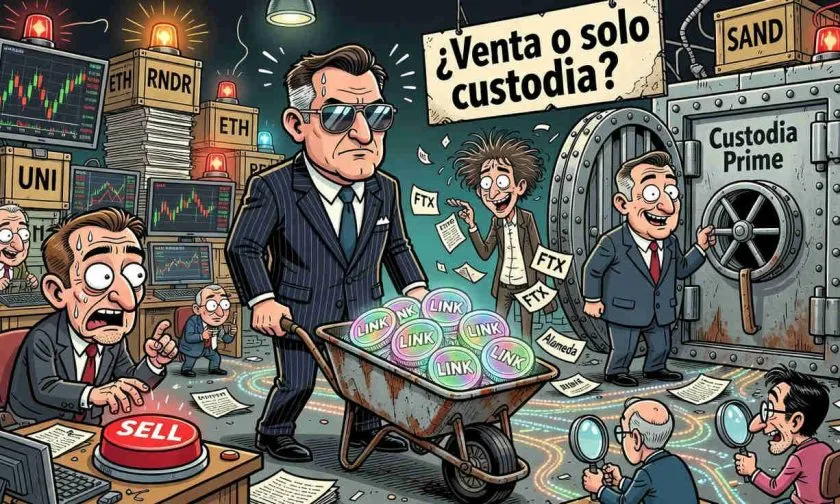 Gobierno de EEUU mueve fondos LINK incautado de FTX y reaviva temores de venta en Chainlink