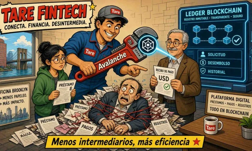 Tare recauda USD $13,25 millones para llevar el crédito privado a Avalanche