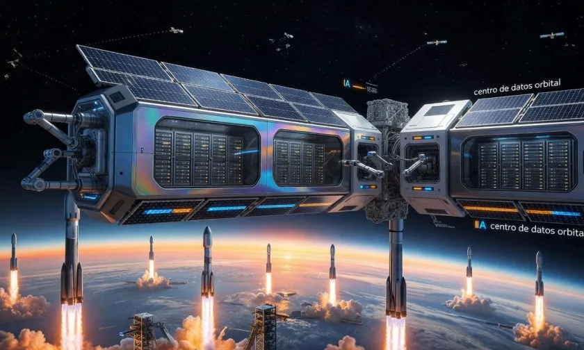 Google y SpaceX negocian lanzar centros de datos orbitales para impulsar la IA