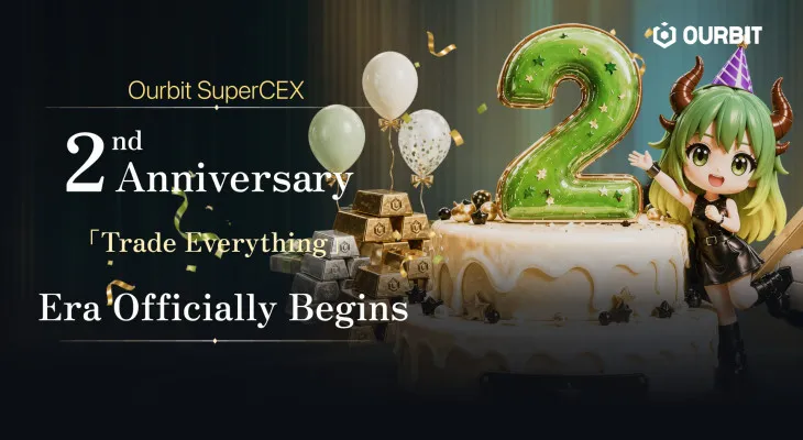 Ourbit SuperCEX kỷ niệm 2 năm thành lập với định hướng "Giao dịch tất cả"