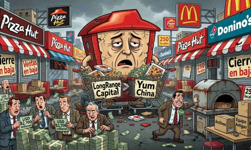 Pizza Hut será vendida por USD $2.700 millones tras años de tropiezos en Yum Brands