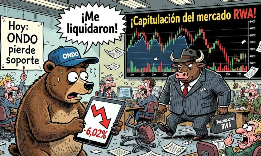 ONDO registra un desplome del 6% mientras el volumen se evapora: ¿oportunidad o trampa de valor?