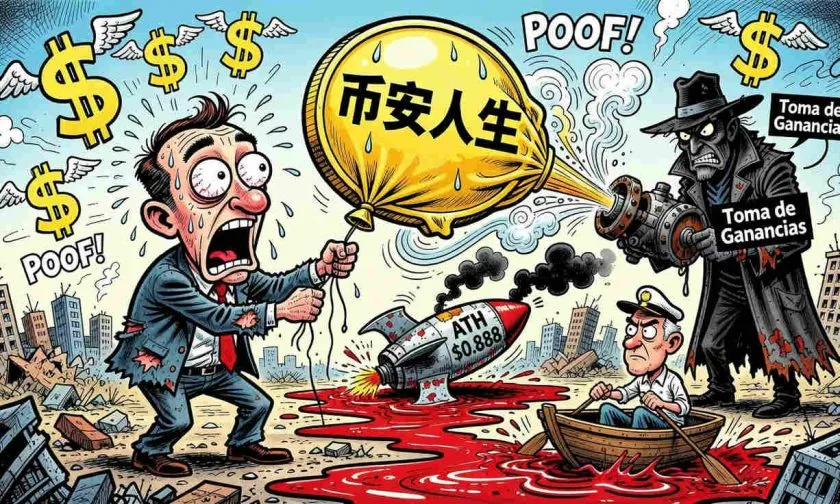 币安人生 se desploma un 6.86%: ¿se terminó el rally especulativo de la memecoin de Binance?