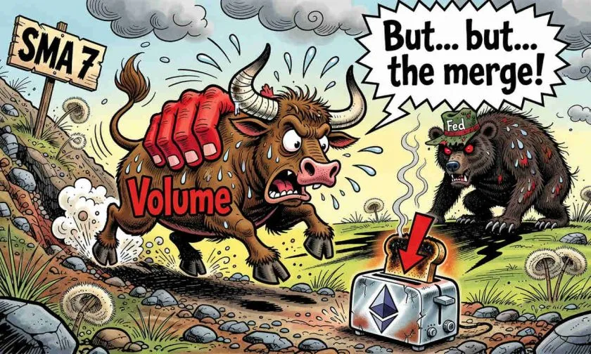 Ethereum rechaza resistencia clave y activa señales de debilidad en medio de bajo volumen