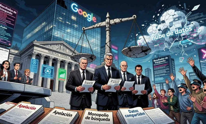 Google apela fallo por monopolio de búsqueda y rechaza compartir datos con rivales