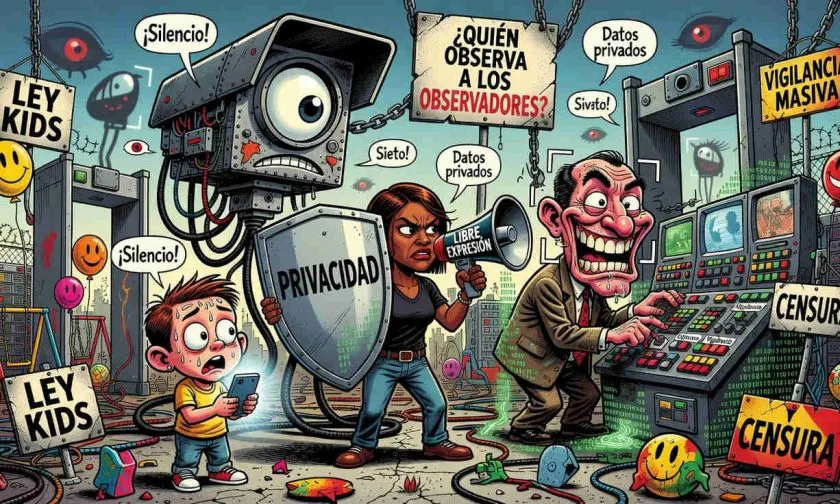 La ley KIDS enfrenta críticas por posibles riesgos de vigilancia masiva