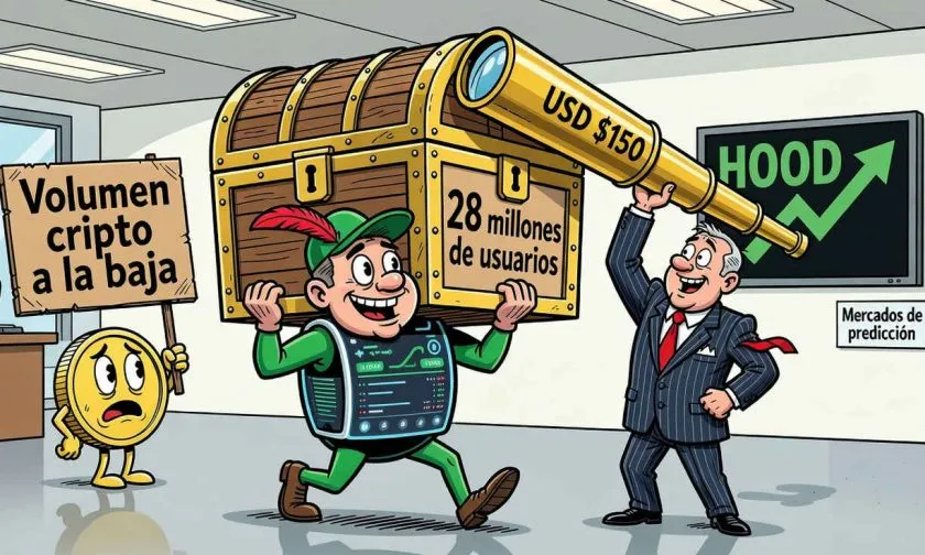 Morgan Stanley mejora recomendación de Robinhood y establece objetivo en USD $150