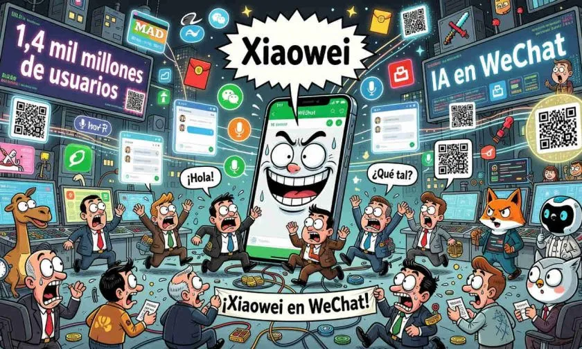 Tencent prueba asistente de IA en WeChat para no perder terreno frente a Alibaba y DeepSeek