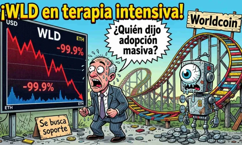 WLD toca fondo técnico mientras el sentimiento bajista persiste — 31 julio 2026