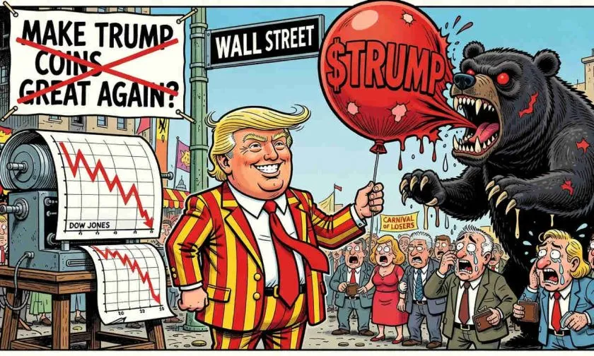 Trump se desploma un 98% desde su máximo histórico: ¿se acerca el punto de capitulación?