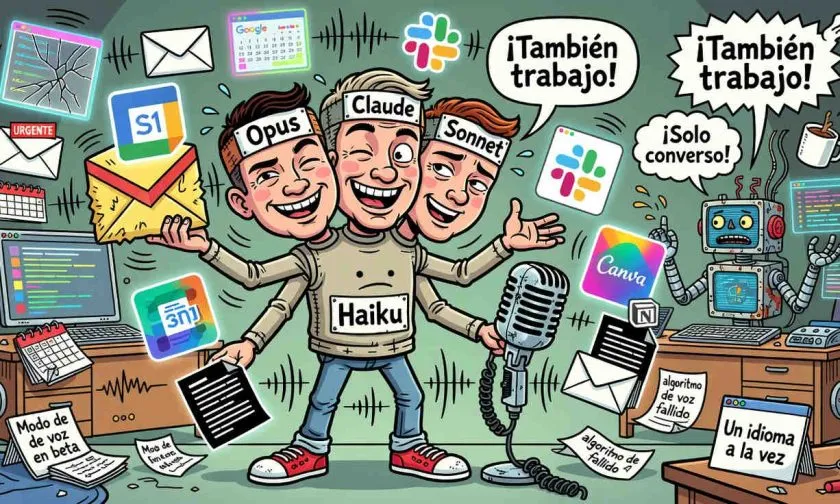 Anthropic fortalece el modo de voz de Claude con Opus, Sonnet y Haiku