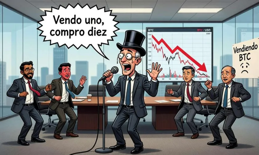 Michael Saylor genera controversia al publicar video de IA mientras Strategy vende BTC