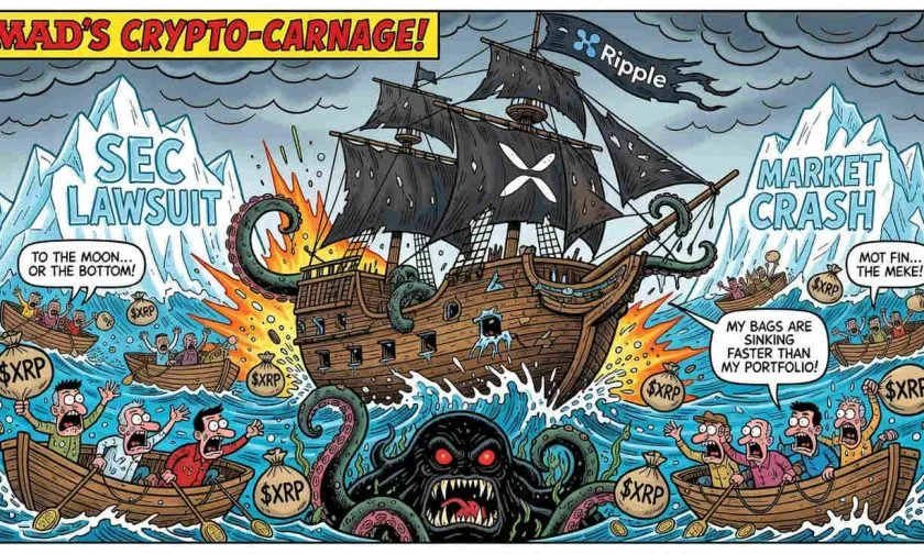 XRP se desploma un 69% en 52 semanas y pierde el soporte de $1,10