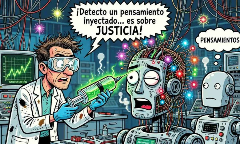Investigación revela que modelos de IA pueden detectar pensamientos inyectados