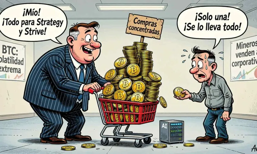 Strategy y Strive lideran la acumulación corporativa de bitcoin en 2026