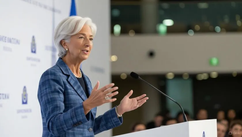 Christine Lagarde abre la puerta a su salida anticipada del BCE en plena carrera presidencial francesa