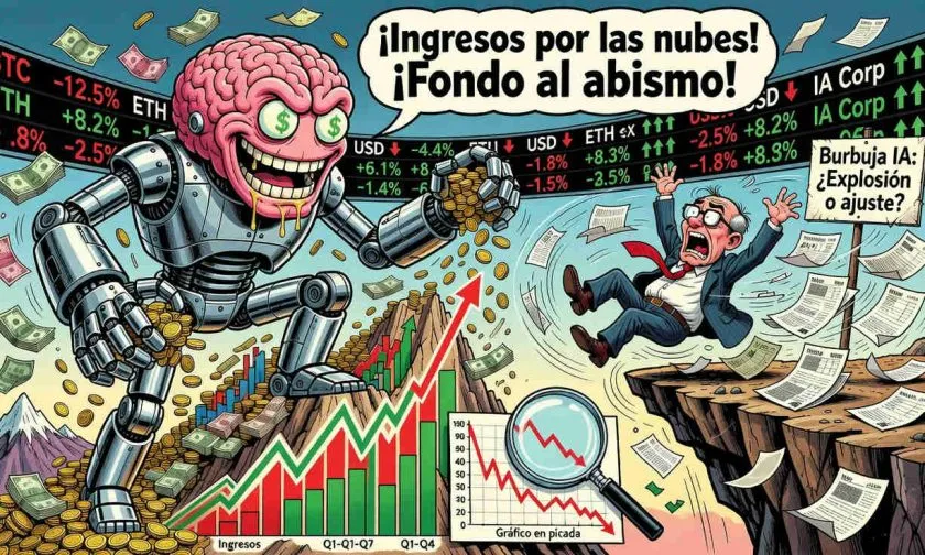 Ingresos de IA récord y colapso del fondo de $30B: ¿qué significa para el mercado?
