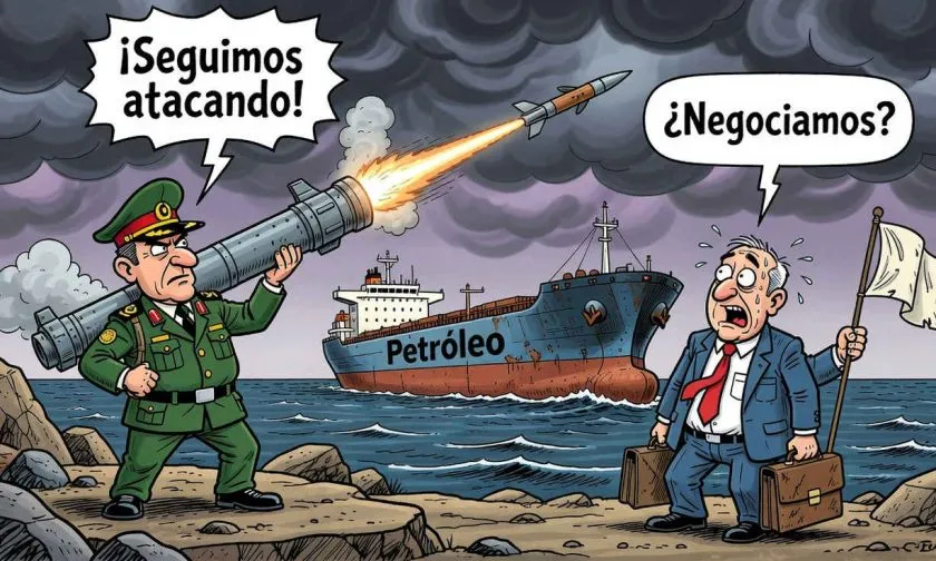Irán intensifica ataques en el Golfo ante intento estadounidense de diálogo