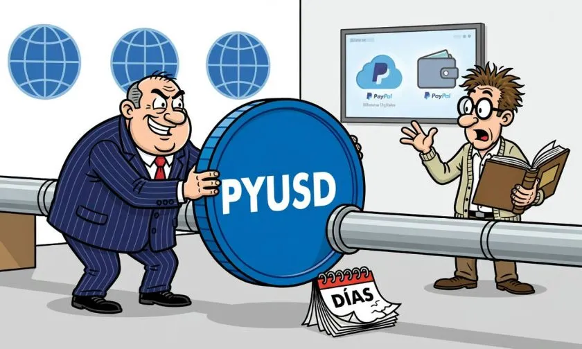 PayPal liquidó más de USD $1.000 millones con PYUSD en horas, asegura la empresa