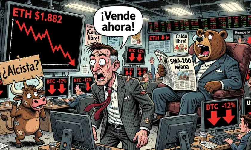 ETH se consolida en USD $1.880 mientras los alcistas esperan un cierre sobre la SMA-90 — 31 de julio de 2026