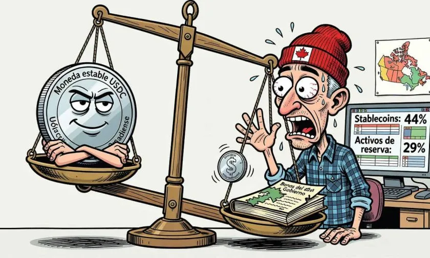USDC lidera el 44% del volumen en dólares canadienses dentro del mercado cripto