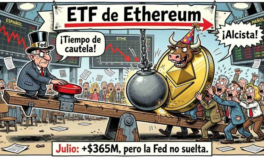 ETF de Ethereum registran su mejor mes desde octubre, pero la Fed frena el entusiasmo