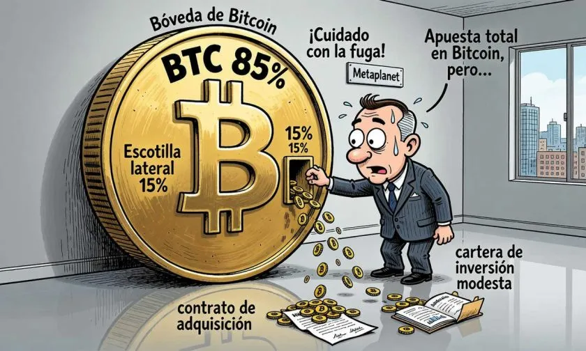 Metaplanet permitirá destinar hasta 15% de sus activos a nuevas inversiones