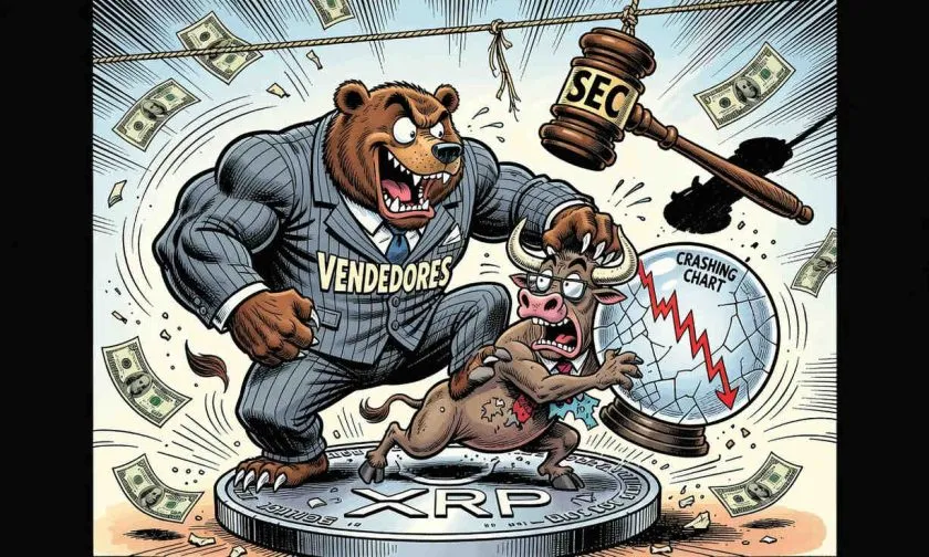 XRP sucumbe a la presión vendedora y se aleja del dólar con caída del 4.5% el 8 de julio