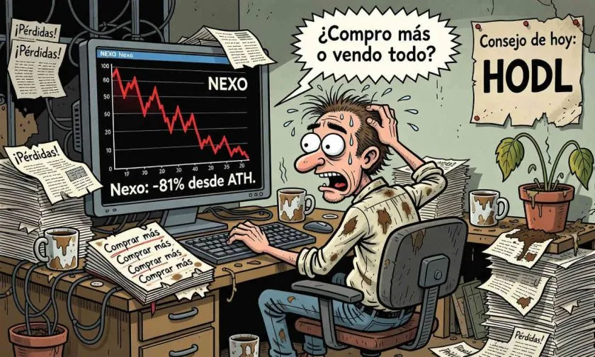 Nexo (NEXO) repunta un 2,86%: ¿Inicio de una reversión o simple respiro técnico?