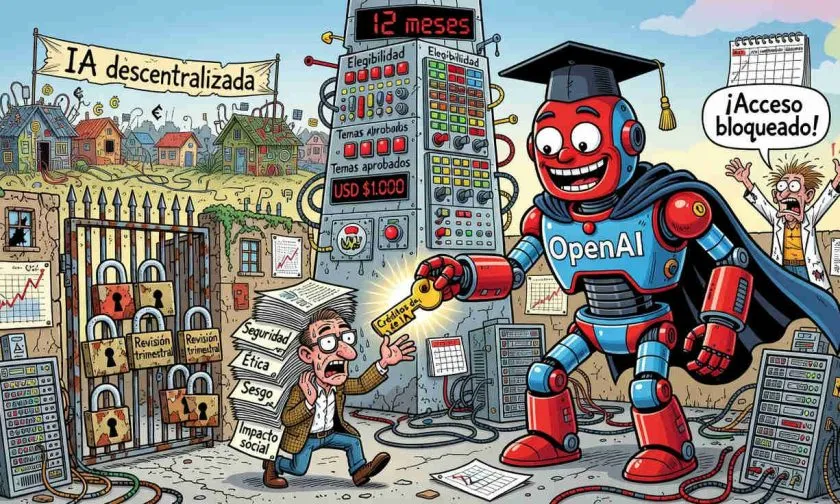 OpenAI ofrece hasta USD $1.000 para investigar la seguridad de la inteligencia artificial