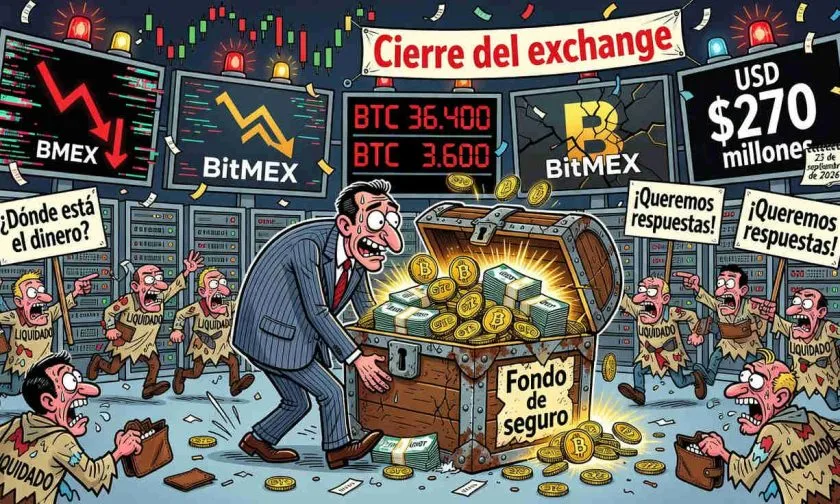 El misterio del fondo de seguro de BitMEX: USD $270 millones bajo sospecha