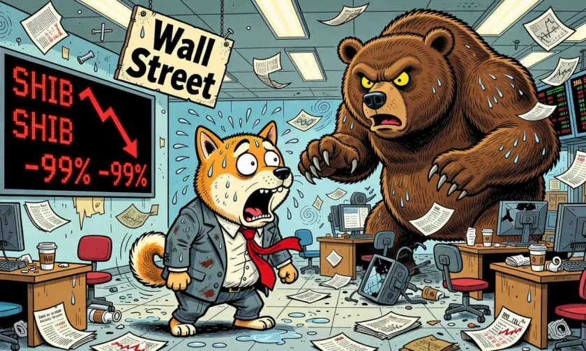 Shiba Inu se hunde un 3.23% y pierde todos los promedios móviles en medio de un mercado memecoin en retirada