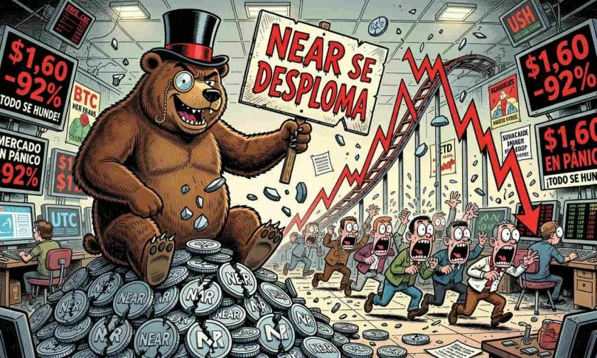 NEAR cae 7% en 24 horas y pierde soporte clave, ¿oportunidad o trampa?