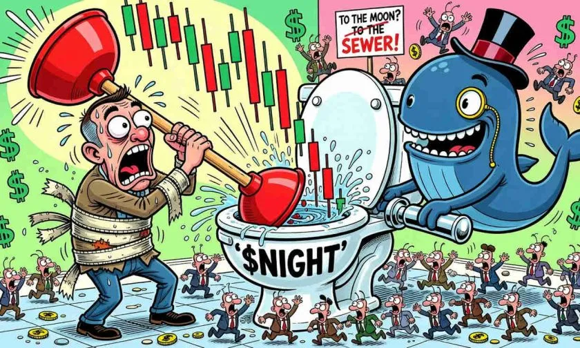 Midnight ($NIGHT) se hunde un 12% en 24 horas y marca mínimos de casi un año