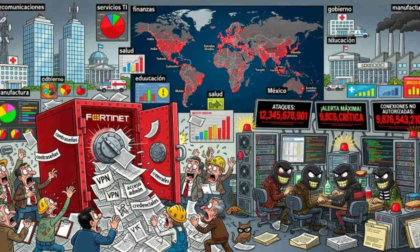 FortiBleed expone credenciales VPN de Fortinet en 73.932 dispositivos alrededor del mundo