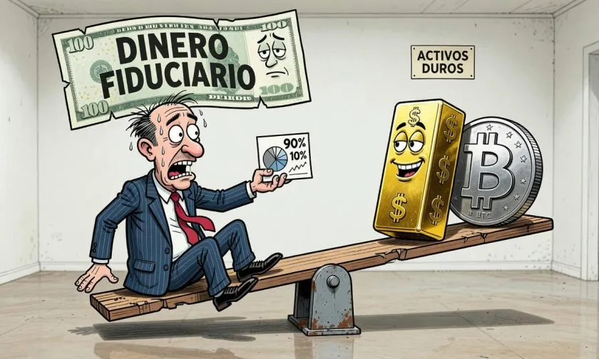 Hougan ve a Bitcoin en cientos de miles de dólares si crece la demanda de activos duros