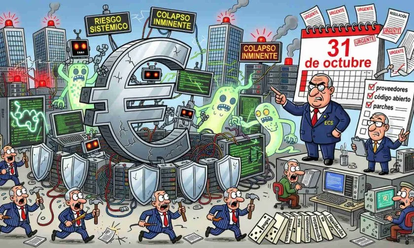 BCE advierte: bancos europeos tienen hasta octubre para blindarse ante ciberataques con IA