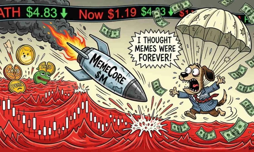 MemeCore ($M) se desploma un 17%: ¿oportunidad de compra o capitulación final?