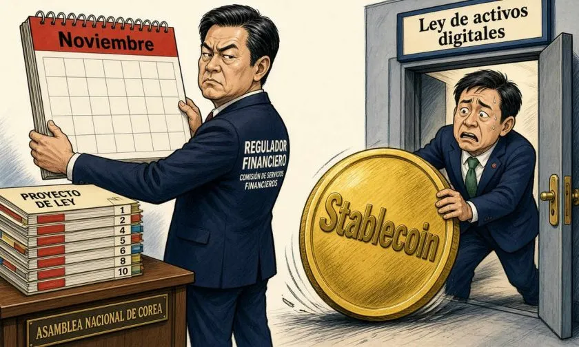 Corea del Sur mantiene noviembre para revisar su segunda ley cripto