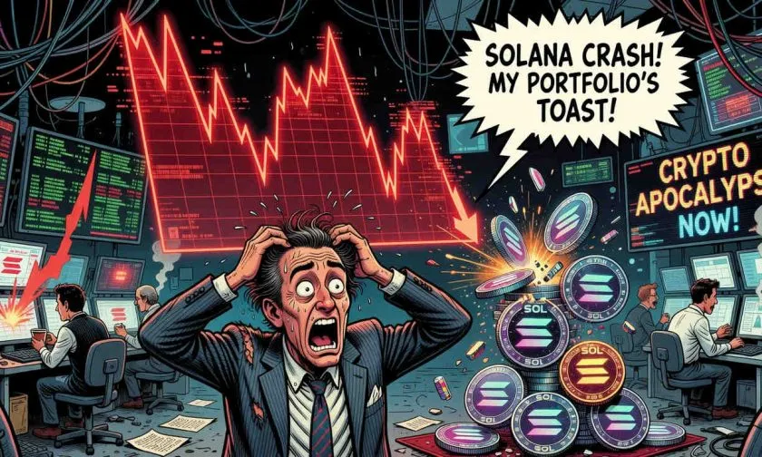 Colapso de SOL en 2026: la criptomoneda se desploma un 6,87% entre temores de liquidez