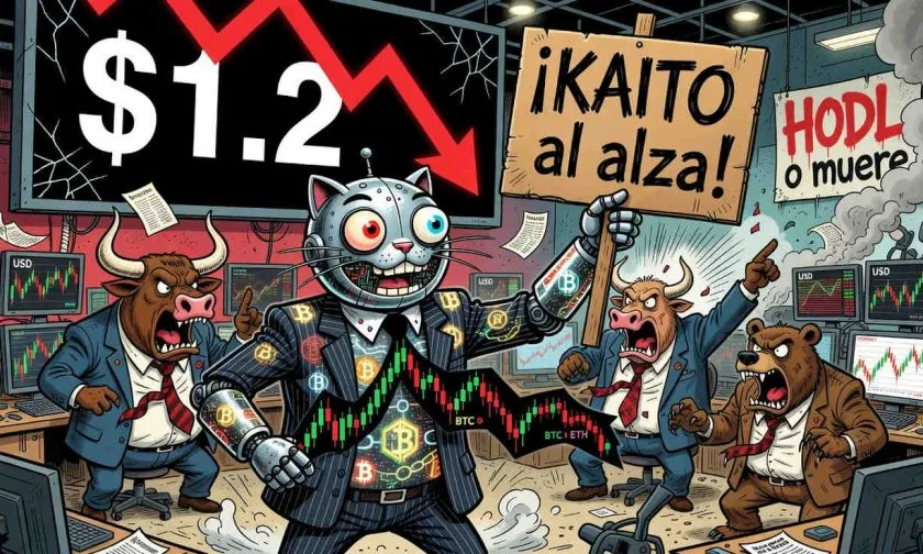 KAITO se dispara un 153% en 90 días, pero la corrección intradía preocupa a inversores