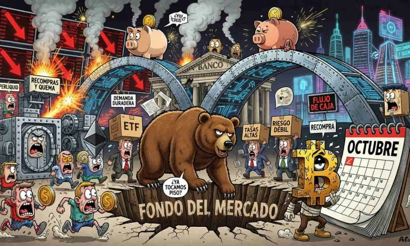 Cantor Fitzgerald anticipa piso de Bitcoin y señala octubre como posible fin del ciclo bajista