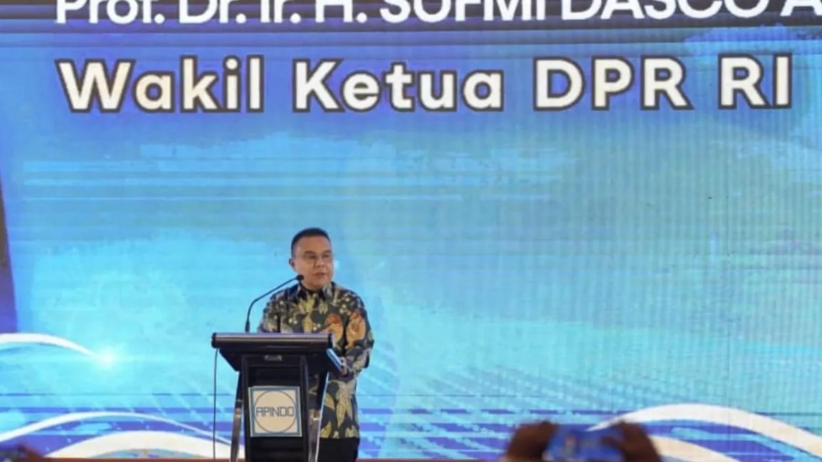Sufmi Dasco menjelaskan aturan bursa mineral dan komoditas strategis