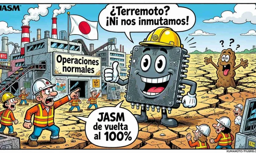 TSMC confirma que su fábrica en Japón ya opera al 100% tras el terremoto de magnitud 7,1