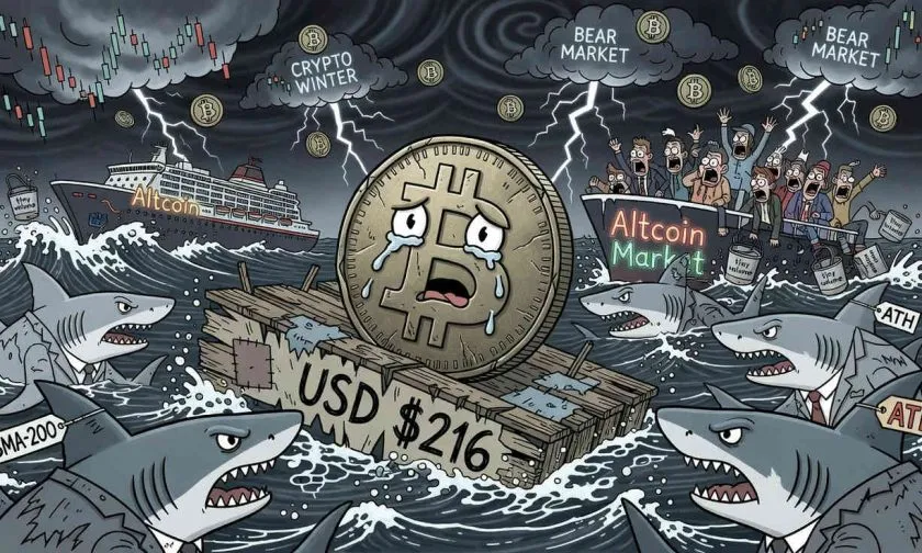 Bitcoin Cash (BCH) pierde los USD $216 en medio de una sequía de volumen y soportes frágiles