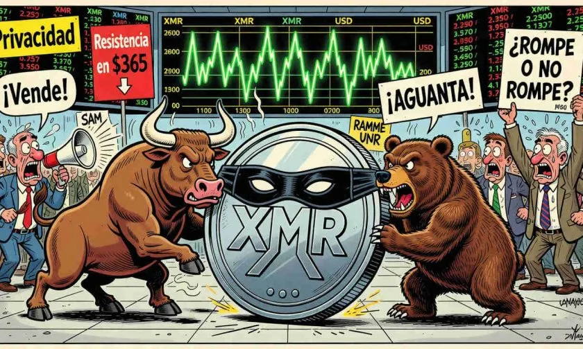 XMR se acerca a la resistencia de 200 días el 3 de agosto de 2026: ¿ruptura o rechazo?